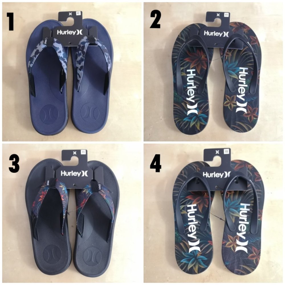 Hurley Men's Logo  Flip Flop (3)